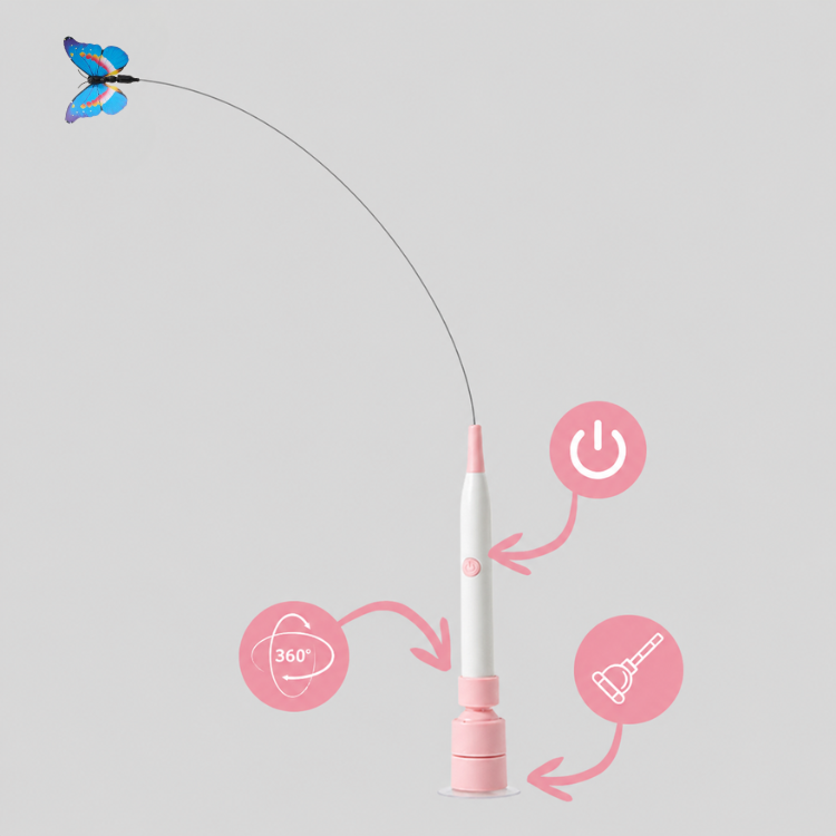 Butterfly Cat Toy