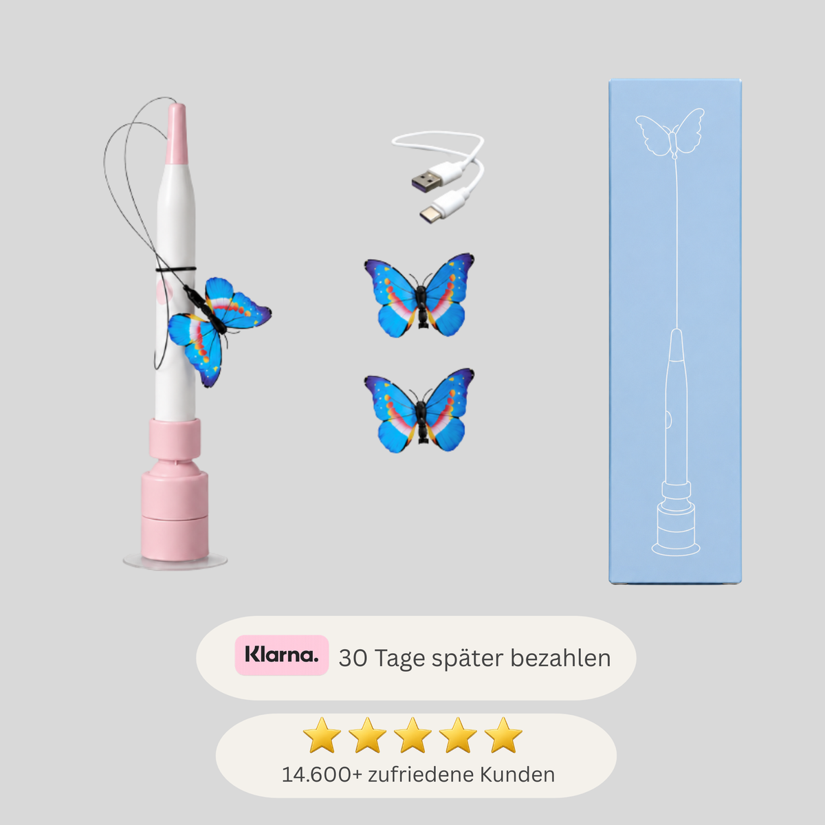 Butterfly Cat Toy
